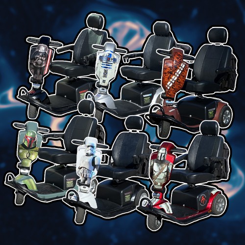 Galactic Scooter Capacity 400 lbs Rental: GalaktikSpread